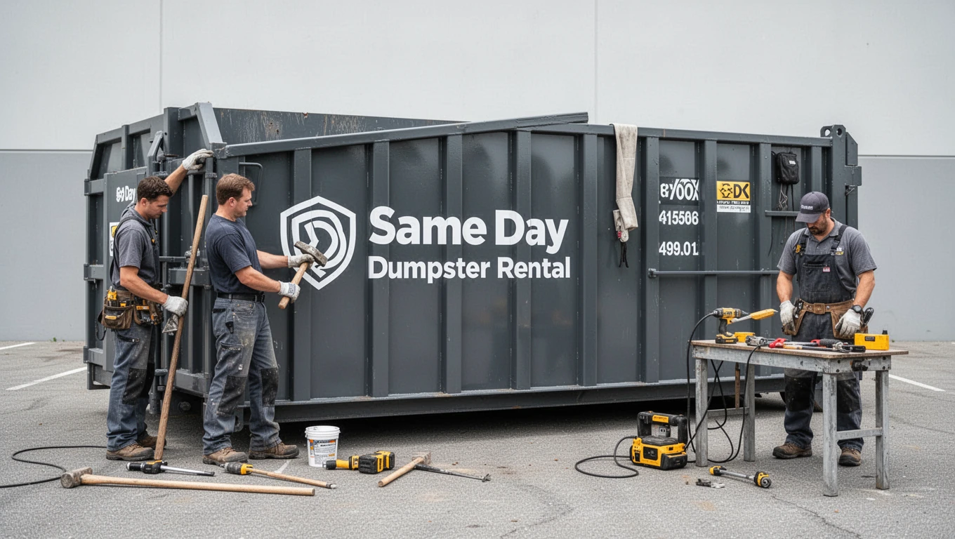Same Day Dumpster Rental