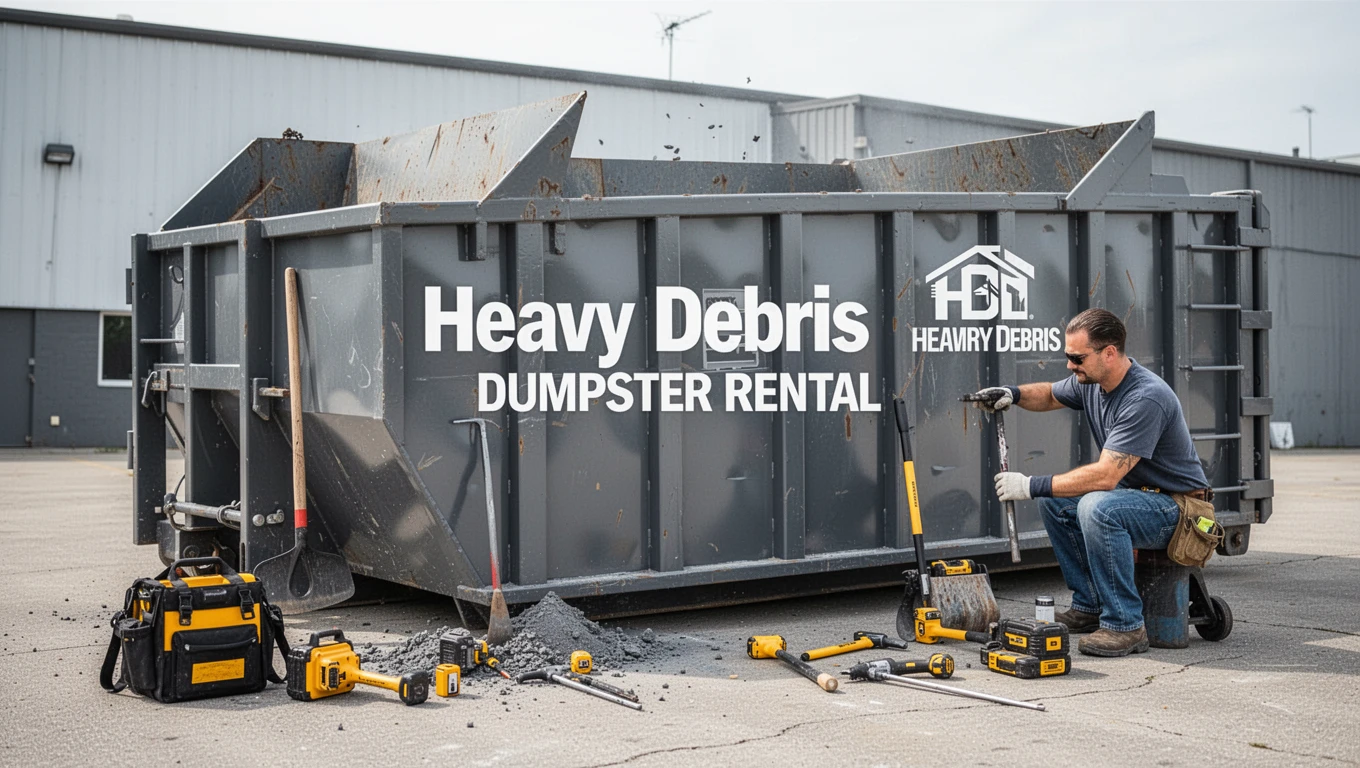 Heavy Debris Dumpster Rental