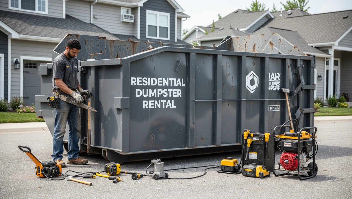Residential Dumpster Rental