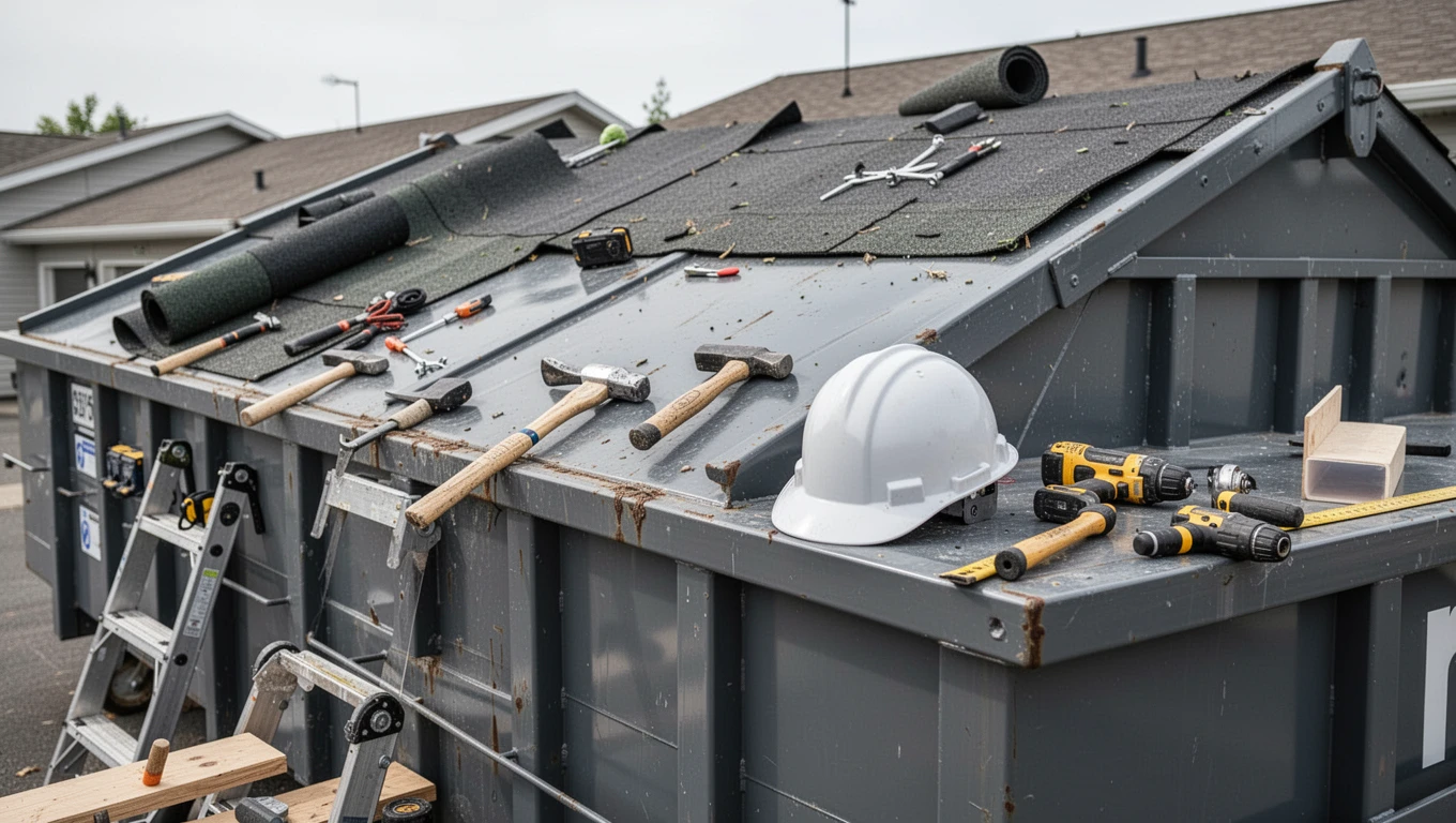 Roofing Dumpster Rental